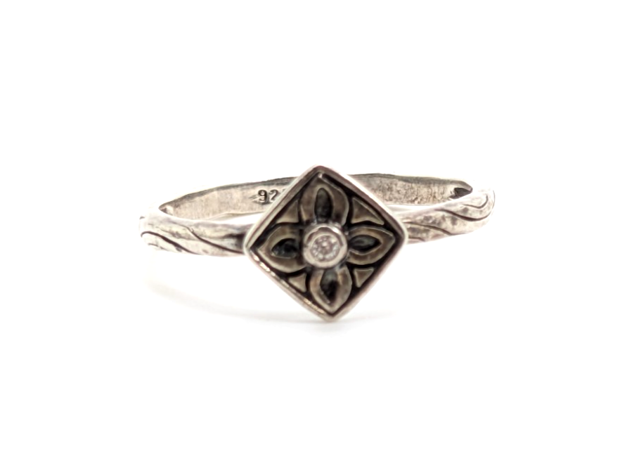 Silpada Sterling Silver 925 Belle Fleur Stack Ring R383-Fox1142 - Image 8
