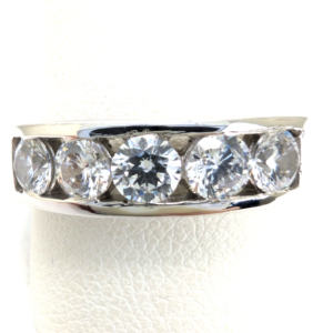 Sterling Silver 925 11 Ring Channel R815- FOX1743