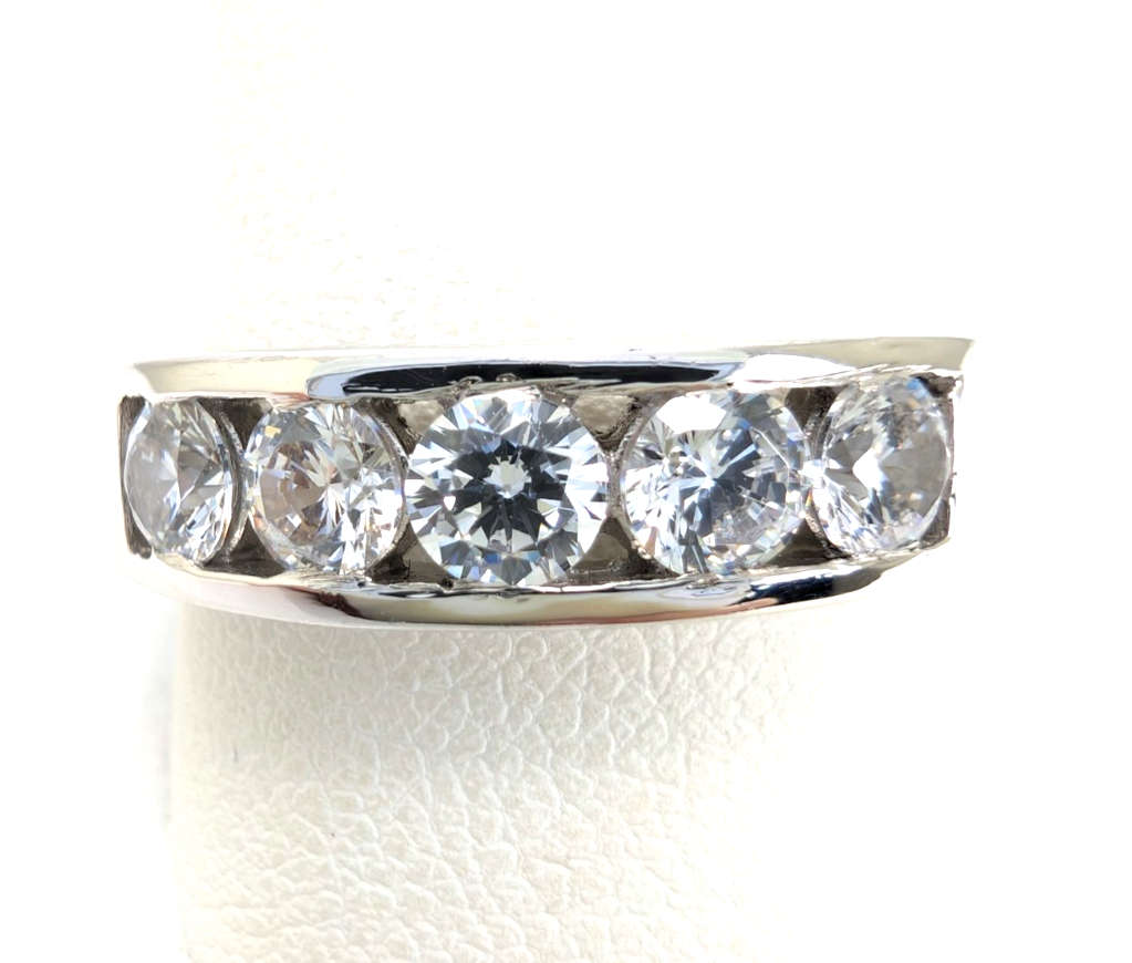 Sterling Silver 925 11 Ring Channel R815- FOX1743