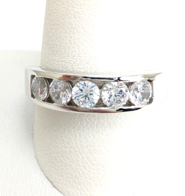 Sterling Silver 925 11 Ring Channel R815- FOX1743 - Image 2