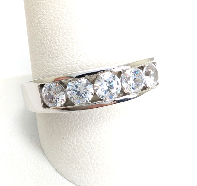 Sterling Silver 925 11 Ring Channel R815- FOX1743 - Image 4