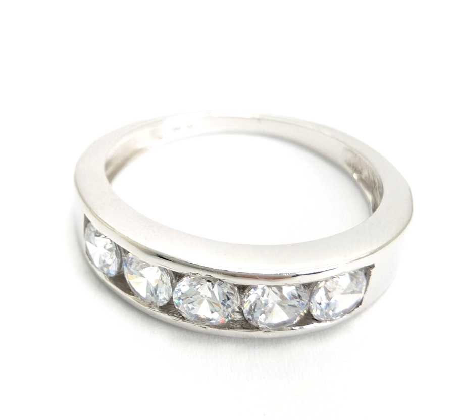 Sterling Silver 925 11 Ring Channel R815- FOX1743 - Image 5