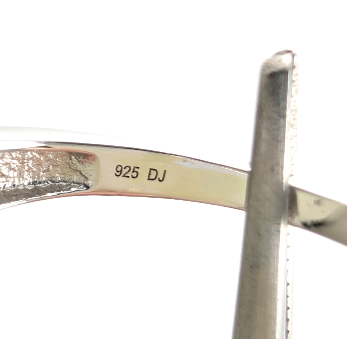 Sterling Silver 925 11 Ring Channel R815- FOX1743 - Image 9