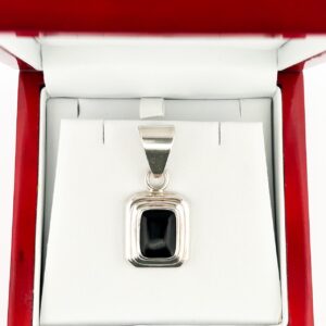 Silpada Sterling Silver Black Onyx Pendant O841