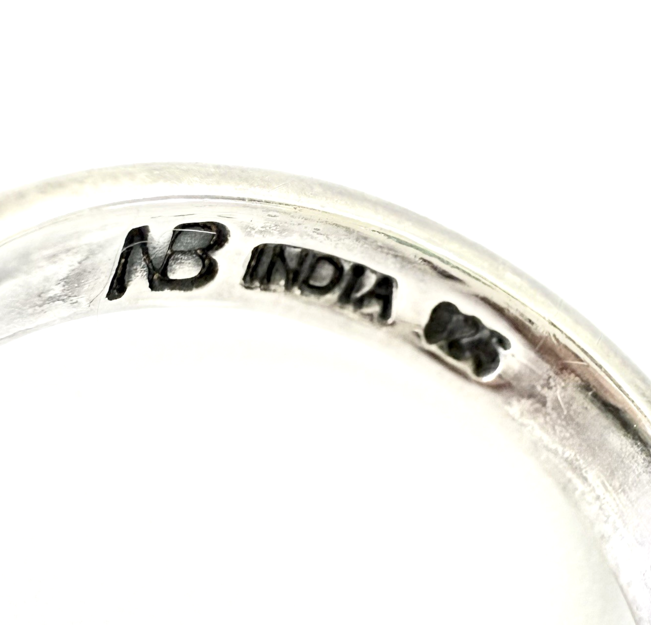 Sterling Silver 925 7 Ring Nicky Butler Jade Multi Gem 13080 - Image 9