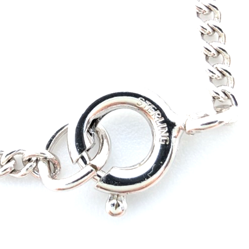 Sterling Silver 925 Necklace Wright Mosaic Charm 12222 - Image 14