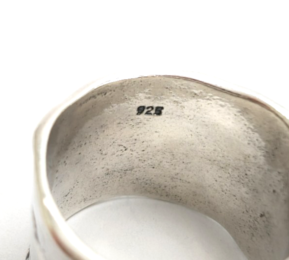 Sterling Silver 925 5.5 Ring Moonstone Band Ring R597-FOX1516 - Image 9