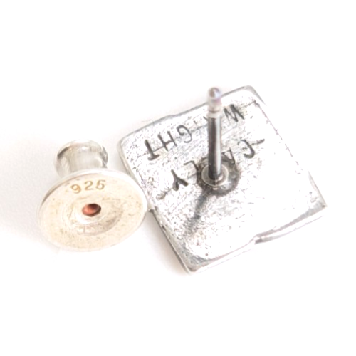 Sterling Silver 925 Earrings Wright Mosaic Earrings 12220 - Image 11