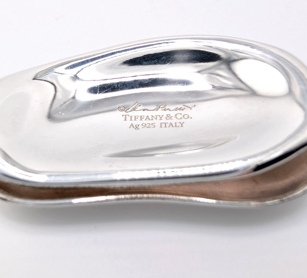 Tiffany & Co Sterling Silver 925 Large Kidney Moneyclip 17377 - Image 3