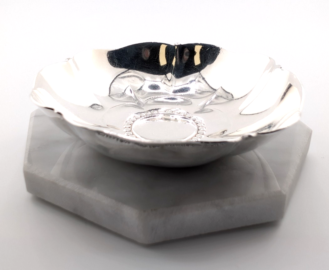 Sterling Silver Tiffany & Co Vintage Lotus Bowl 13522 - Image 2
