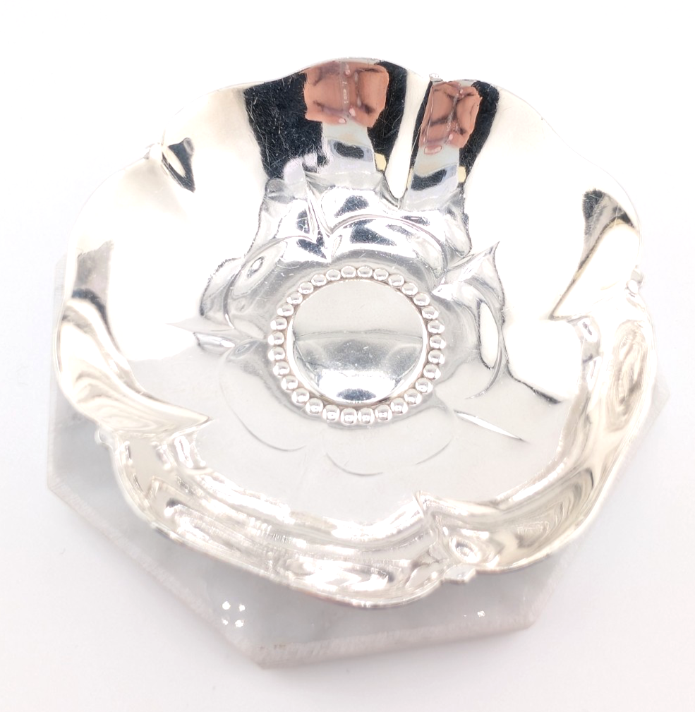 Sterling Silver Tiffany & Co Vintage Lotus Bowl 13522 - Image 4