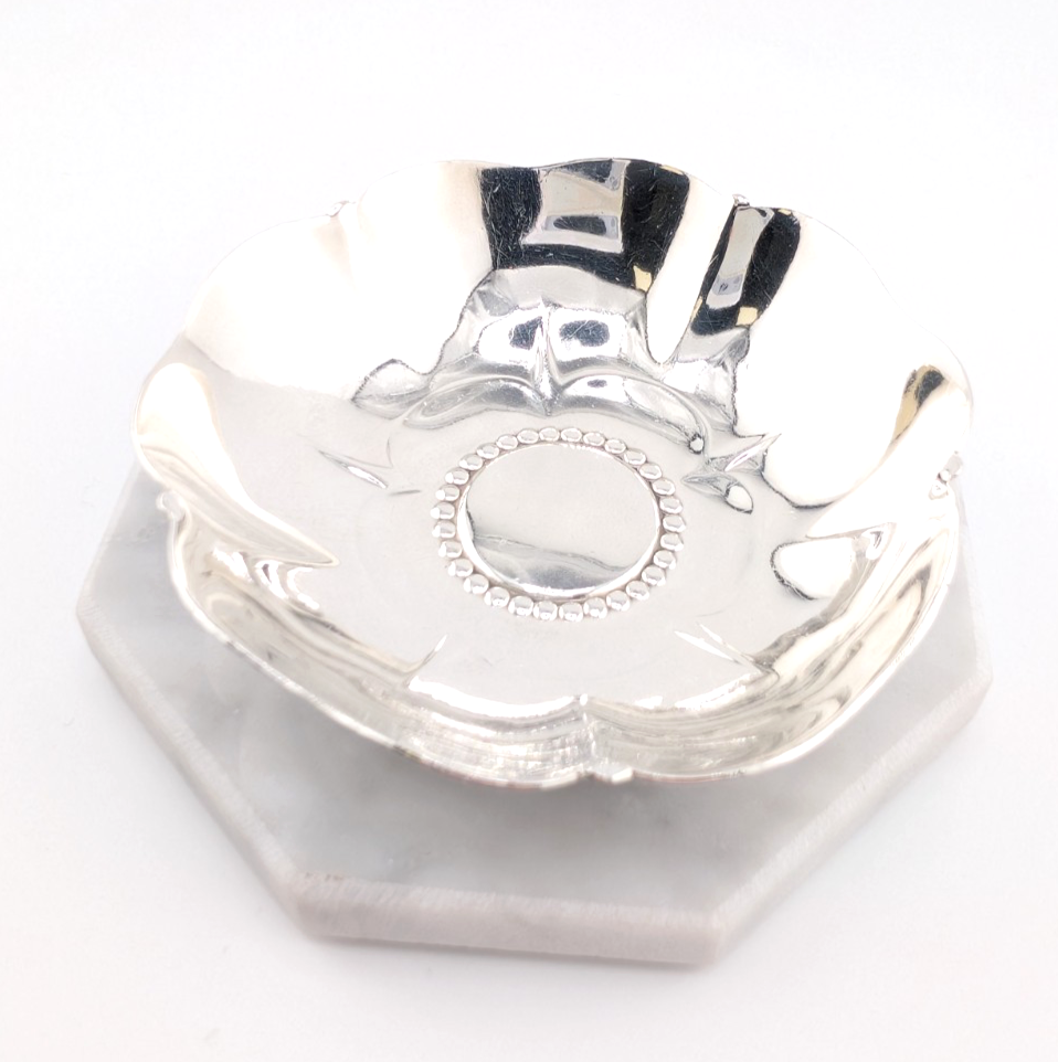 Sterling Silver Tiffany & Co Vintage Lotus Bowl 13522 - Image 7