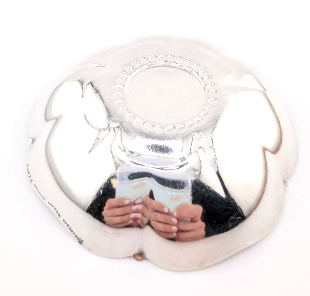 Sterling Silver Tiffany & Co Vintage Lotus Bowl 13522 - Image 12