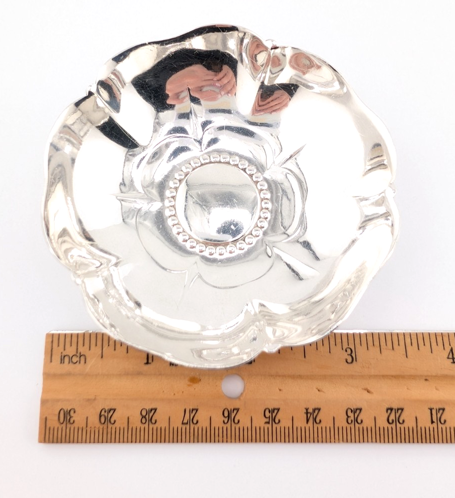 Sterling Silver Tiffany & Co Vintage Lotus Bowl 13522 - Image 19