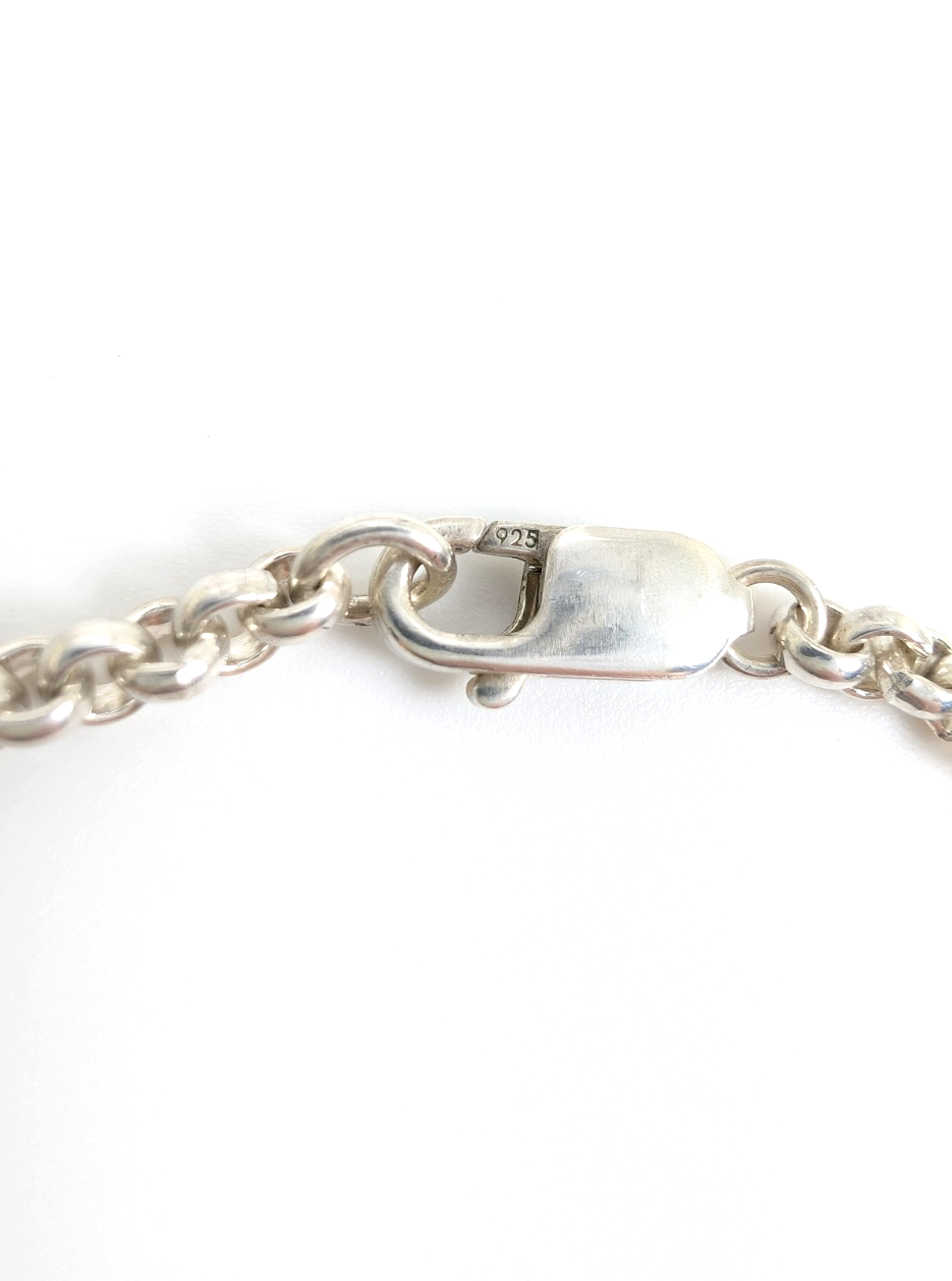 Sterling Silver 925 15" Necklace Turquoise R970- FOX1894 - Image 18