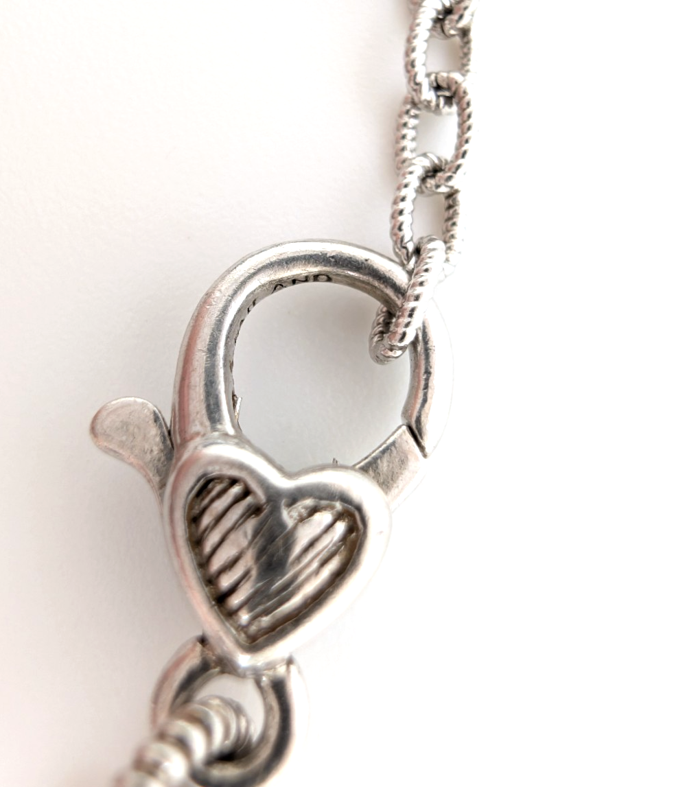 Judith Ripka Sterling Silver 925 By The Yard 16" Necklace 11500 - Image 11