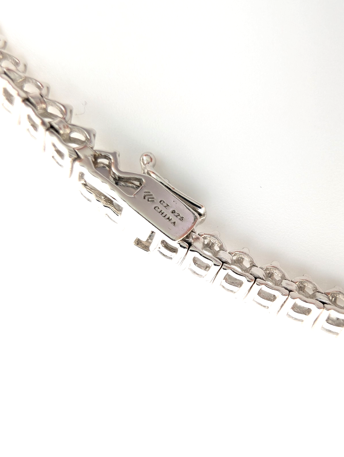 Sterling Silver 925 18" Tennis Necklace R1013 - FOX1951 - Image 11