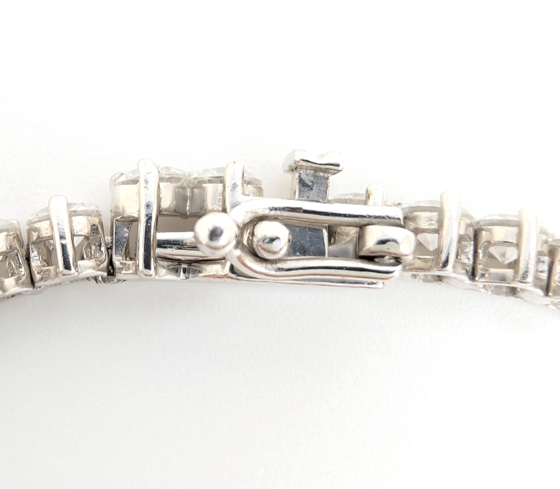Sterling Silver 925 18" Tennis Necklace R1013 - FOX1951 - Image 12