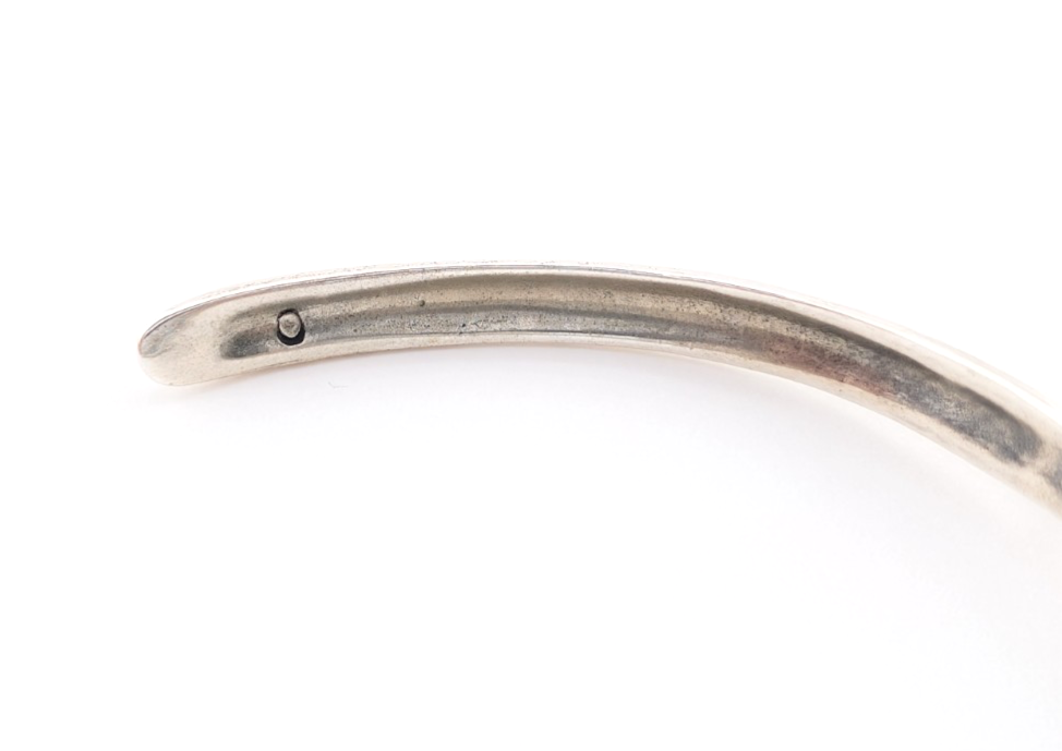 Carolyn Pollack Sterling Silver 925 3 Turquoise Cuff Bracelet 17569 - Image 3