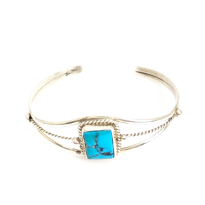Sterling Silver 925 Bracelet Turquoise R1057- CRN24