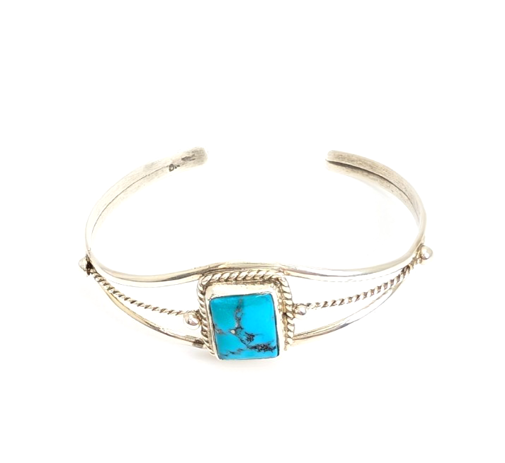 Sterling Silver 925 Bracelet Turquoise R1057- CRN24