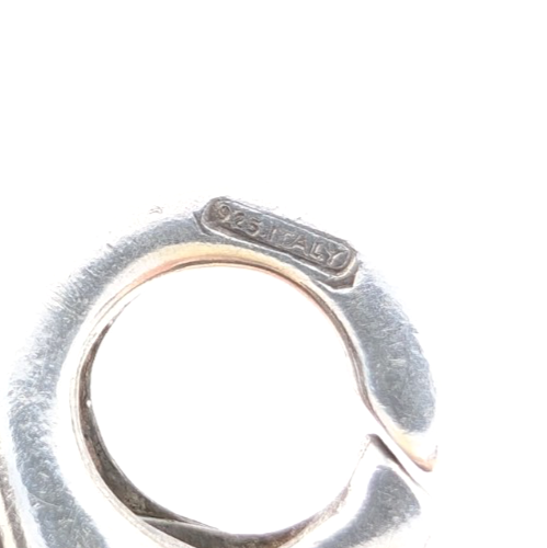 Sterling Silver 7.25" Bracelet 18K Accent Braided Silver R602- FOX1672 - Image 16