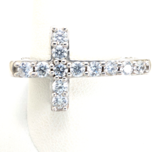 Sterling Silver 925 10.75 Ring Cross R1023- FOX1963