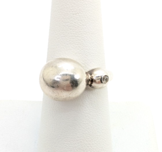 Silpada Sterling Silver 925 Have A Ball Dome Ring R384-Fox1143