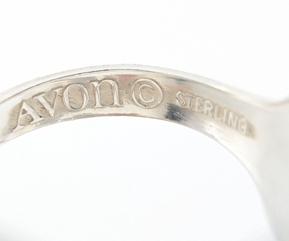 Sterling Silver 925 4 Ring Heart Flower Wrap 12677 - Image 10