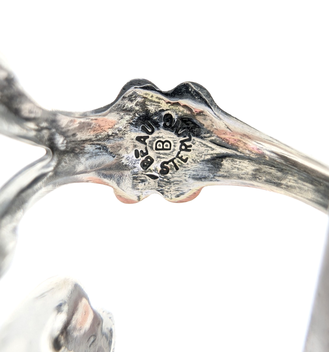 Sterling Silver 925 9 Ring Heart/ Flower Wrap 12678 - Image 4
