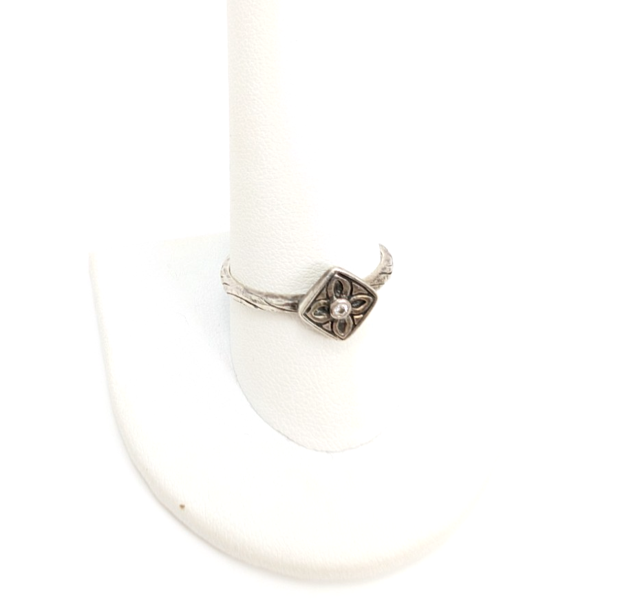 Silpada Sterling Silver 925 Belle Fleur Stack Ring R383-Fox1142 - Image 2