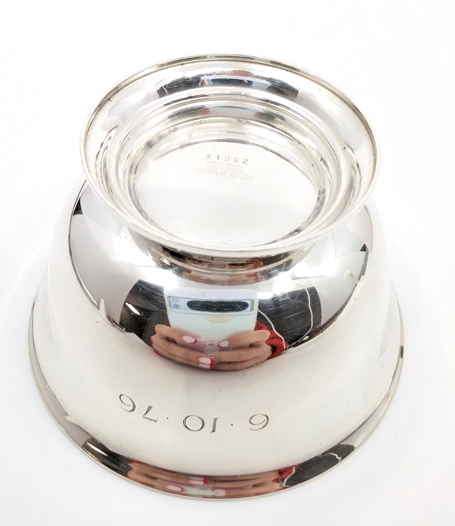 Sterling Silver Tiffany & Co Revere Style Bowl 13520 - Image 2