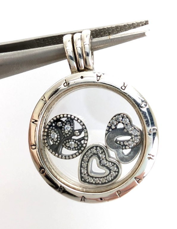 Sterling Silver 925 Pendant Pandora R1060- CRN27 - Image 8