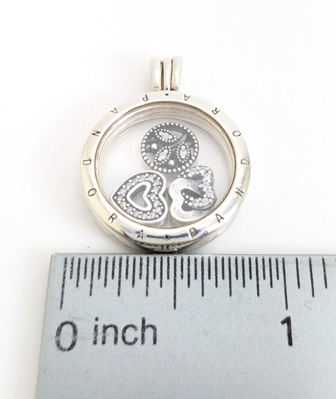 Sterling Silver 925 Pendant Pandora R1060- CRN27 - Image 18