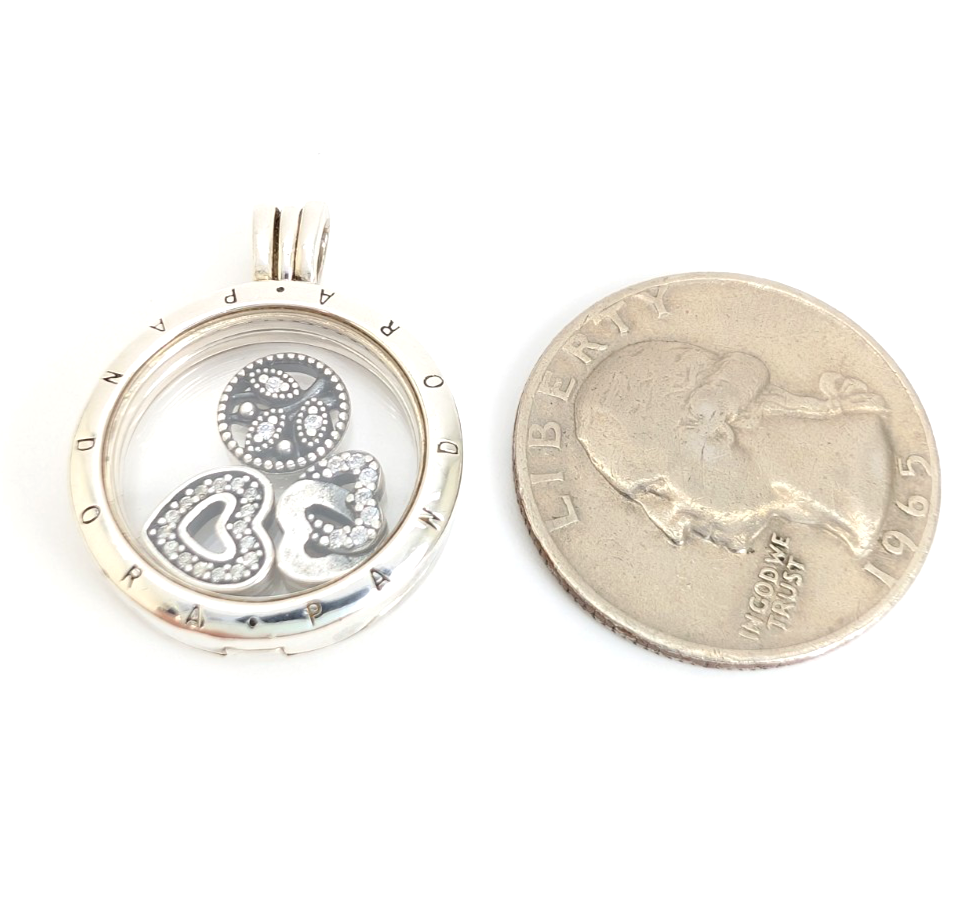 Sterling Silver 925 Pendant Pandora R1060- CRN27 - Image 19