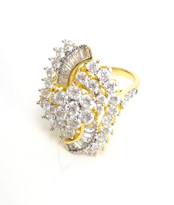 Sterling Silver 925 9 Ring cluster R919- WMF1045 - Image 8