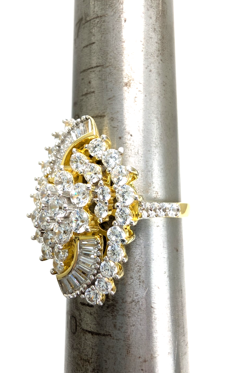 Sterling Silver 925 9 Ring cluster R919- WMF1045 - Image 15