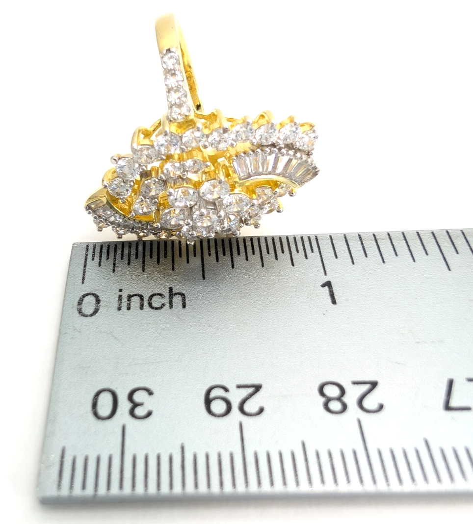 Sterling Silver 925 9 Ring cluster R919- WMF1045 - Image 22