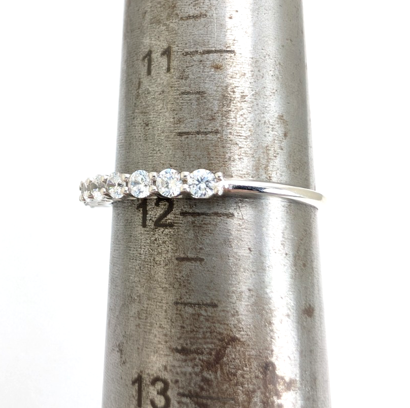 Sterling Silver 925 11.75 Ring Anniversary R808- FOX1736 - Image 3
