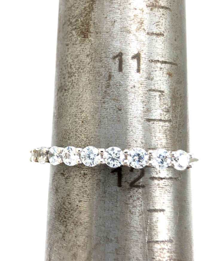Sterling Silver 925 11.75 Ring Anniversary R808- FOX1736 - Image 4