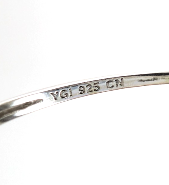 Sterling Silver 925 11.75 Ring Anniversary R808- FOX1736 - Image 7