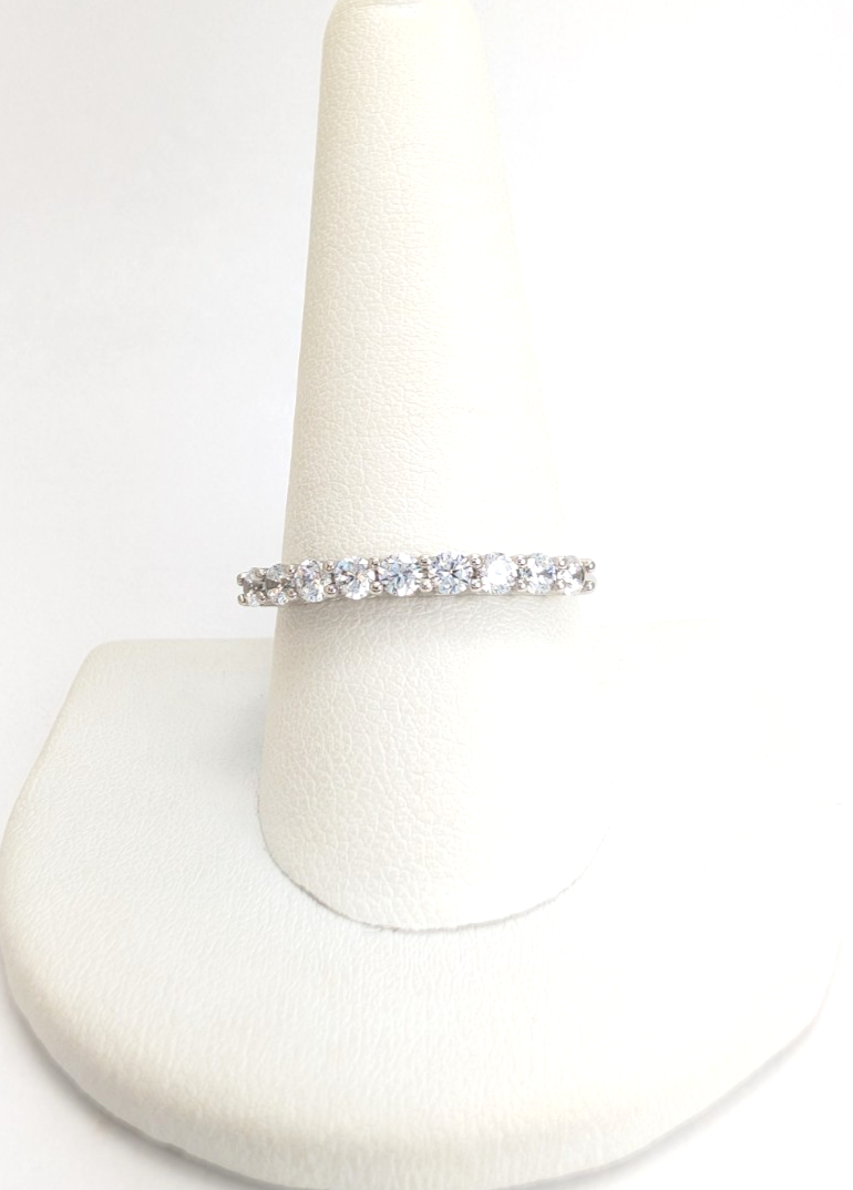 Sterling Silver 925 11.75 Ring Anniversary R808- FOX1736 - Image 14