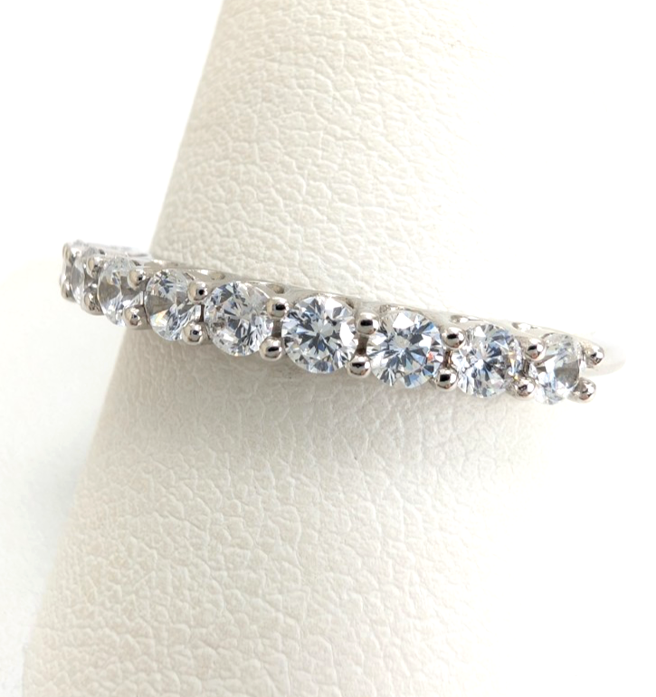 Sterling Silver 925 11.75 Ring Anniversary R808- FOX1736 - Image 18