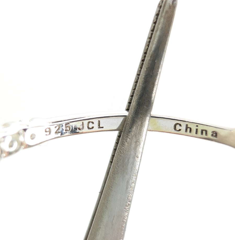 Sterling Silver 925 9.25 Ring grad R1031- FOX1971 - Image 10