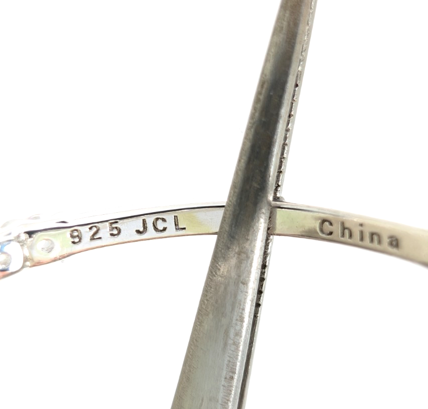 Sterling Silver 925 9.25 Ring grad R1031- FOX1971 - Image 11
