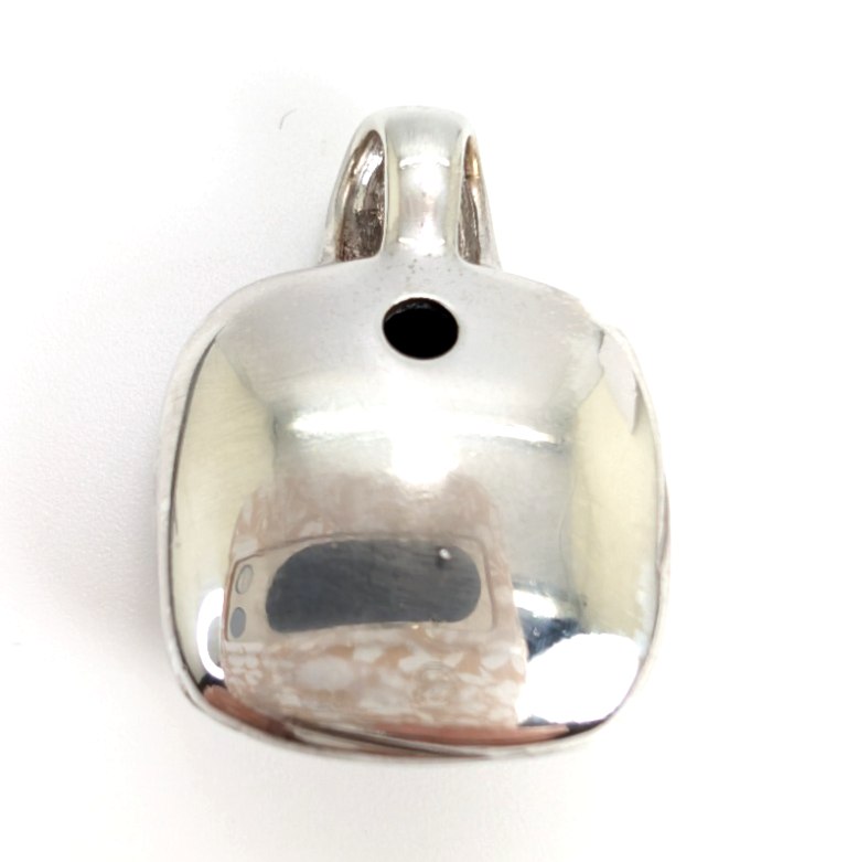 Sterling Silver 925/22K Pendant Dia Cluster 11772 - Image 3