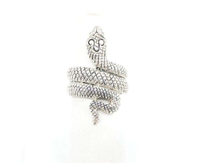 Sterling Silver 925 6.75 Ring Snake 13525 - Image 2