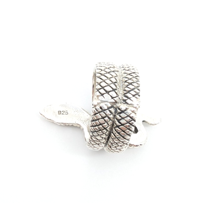 Sterling Silver 925 6.75 Ring Snake 13525 - Image 6