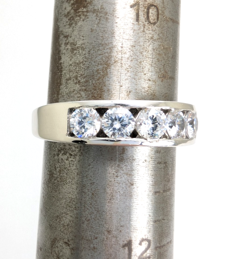 Sterling Silver 925 11 Ring Channel R815- FOX1743 - Image 14