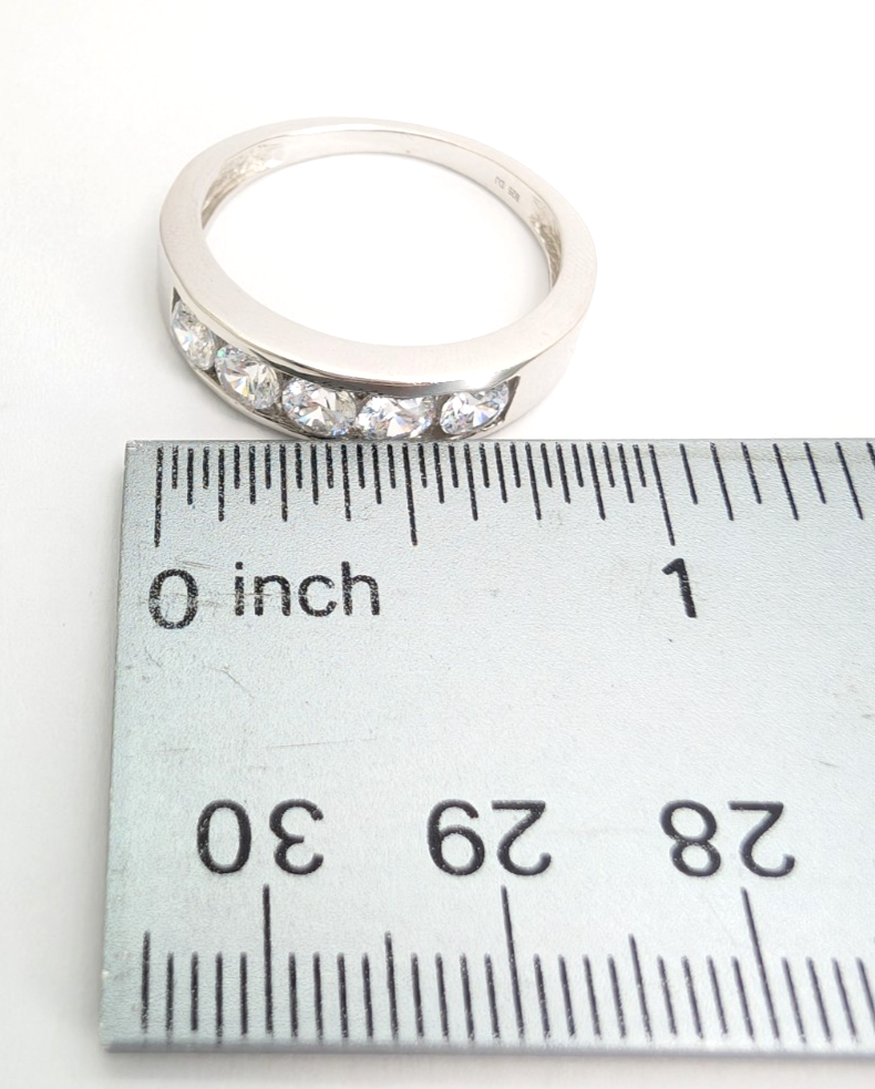 Sterling Silver 925 11 Ring Channel R815- FOX1743 - Image 15